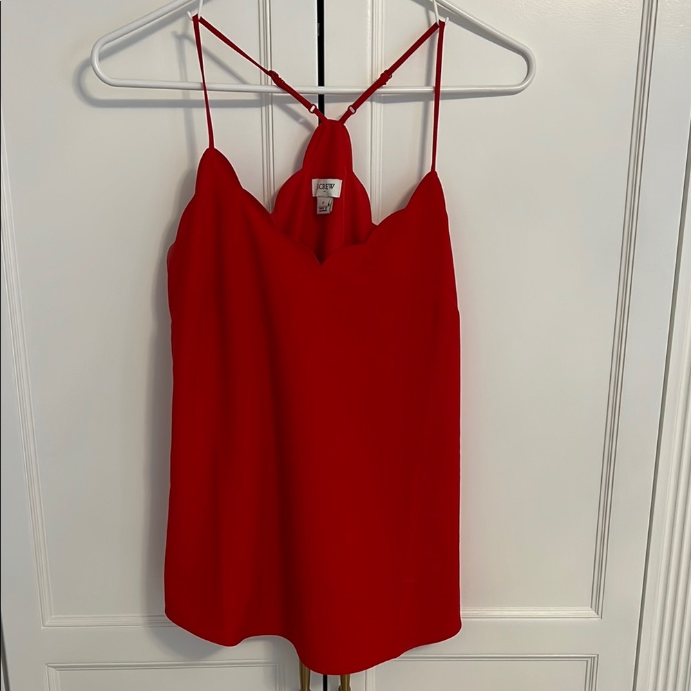 Chic Red Cami Top